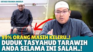 AWAS KESALAHAN INI‼️ Duduk Tasyahud Tarawih \u0026 Witir yang Sering Salah Tanpa Disadari | Ust. Firanda