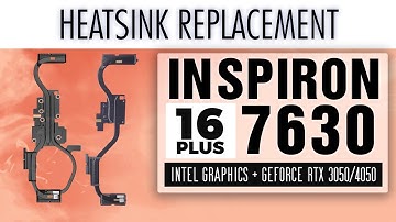 How To Replace Your Heatsink | Dell Inspiron 16 Plus 7630