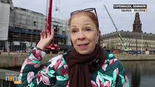 Danes in Copenhagen Call for Rebuilding Old Stock Exchange After Devastating Fire | News9