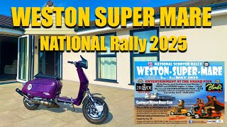 Weston Super mare Scooter Rally 2025 -  FULL ACTION