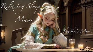 Fantasy Tavern Music/Bonfire,Fireplace ASMR-Relaxing sleep music