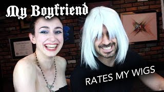 My Boyfriend Rates My Wigs Anibiu Wig Haul