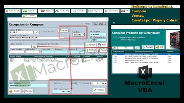 Sistema de Cuentas por Pagar Excel y Access Update | MacroExcelVBA Aguirre