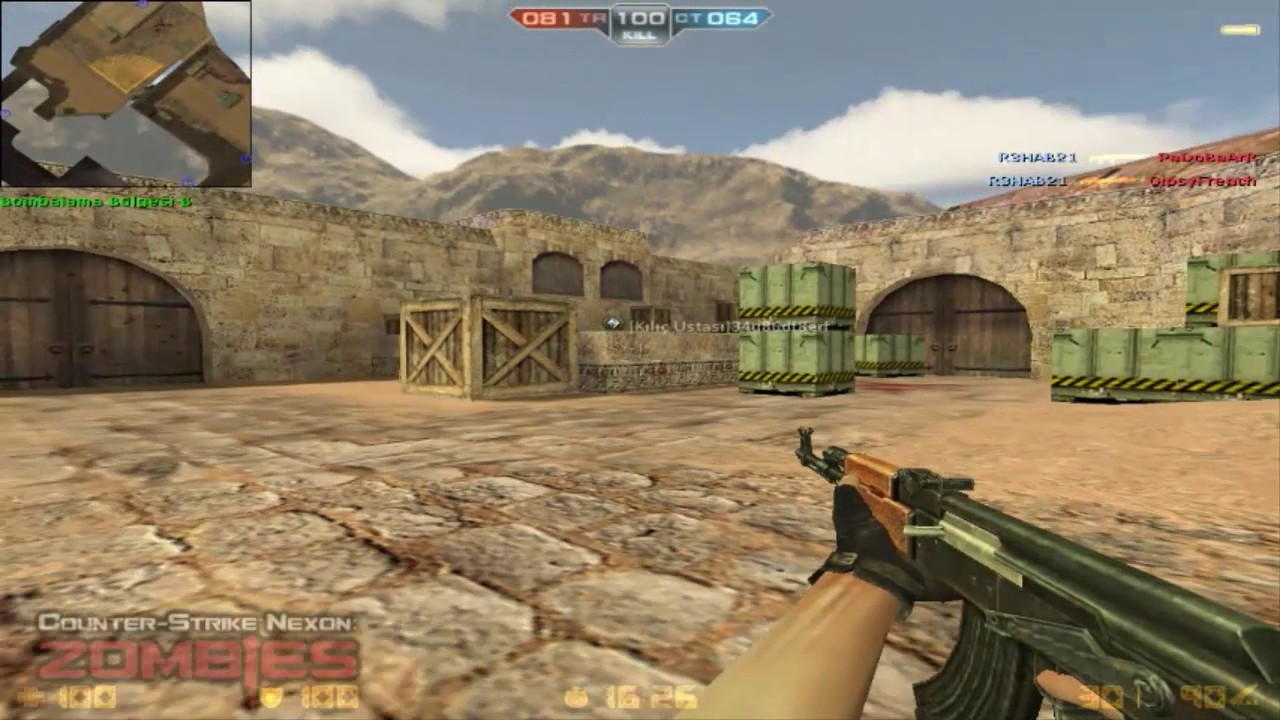 Counter-Strike Nexon: Zombies - wall hack !!