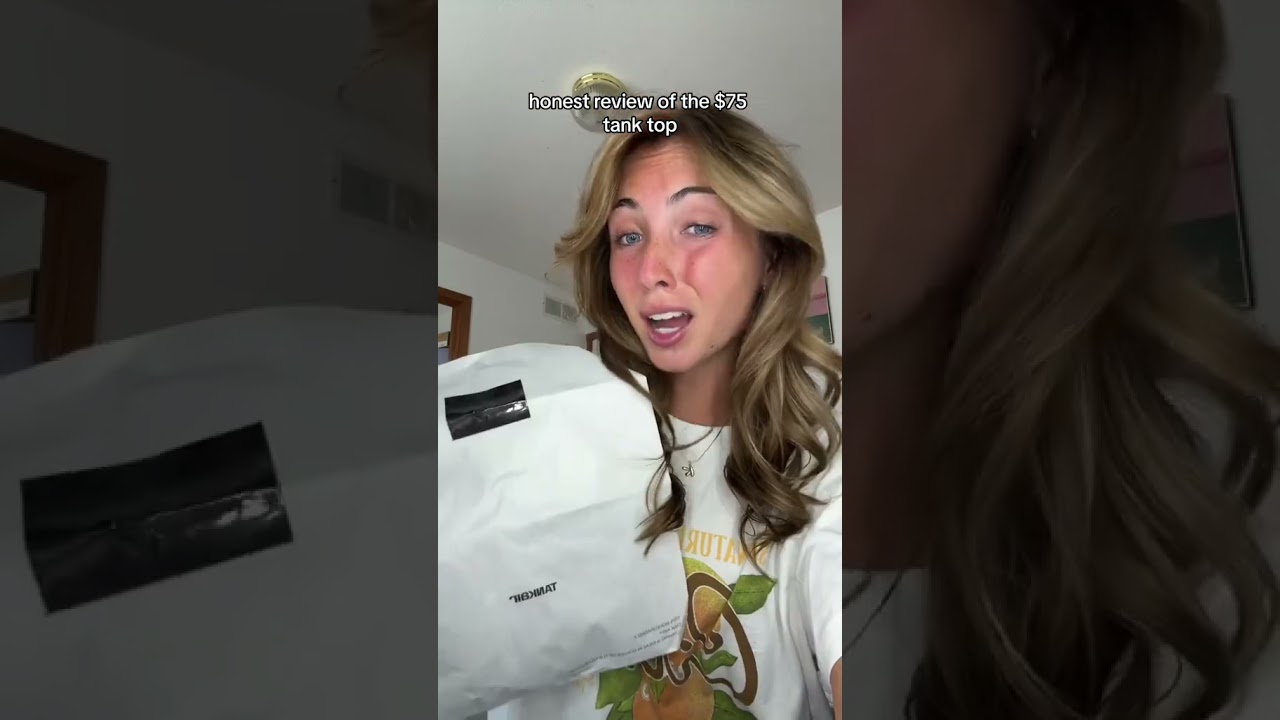 Honest review of the $ 75.00 tank top. 