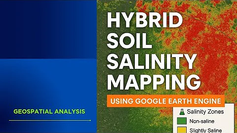Soil Salinity Mapping using Google Earth Engine | Sentinel-1 & Sentinel-2 Hybrid Index Tutorial