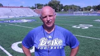2016 Drake Football Fall Camp Report - Aug. 23