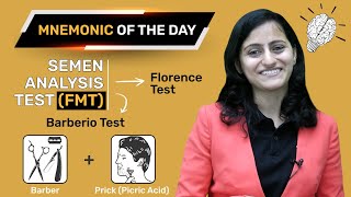 Semen Analysis Test [Florence & Barberio Test] | Mnemonic Of The Day screenshot 4