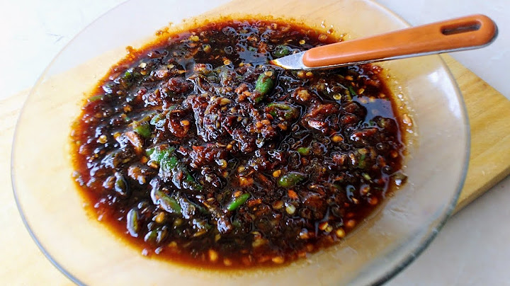 cara mudah buat sambel kecap