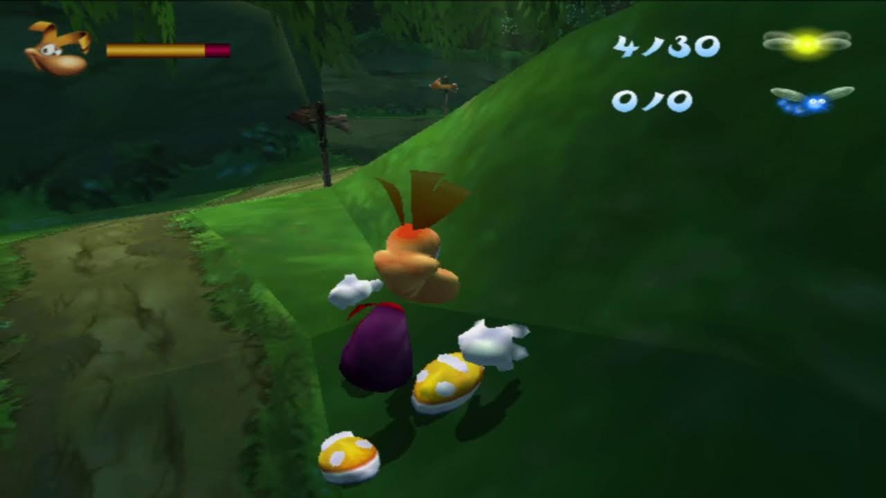 Рейман для PS2 - YouTube
