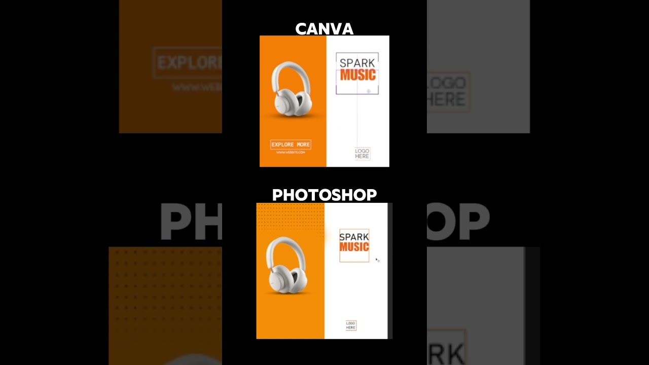 Designing in Canva V/S Photoshop