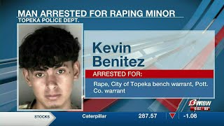 Alleged rape of minor leads to Topeka 19-year-old’s arrest
