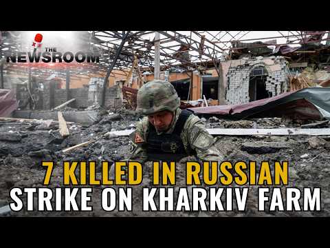 Russia Ukraine War: 7 Killed In Russian Strike On Farm Near Kharkiv | NewsX World