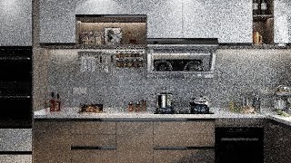 HOW TO SET TARGET CAMERA FOR REALISTIC RENDER | KITCHEN DESIGN. |#Designer_salman_04