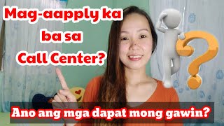 Tips on how to Apply in a Call Center (Tagalog) | Ano ang mga dapat mong gawin | In-demand Jobs screenshot 4