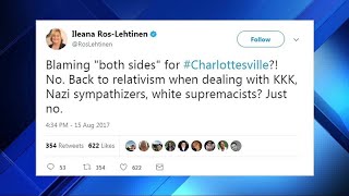 President Trump once again blames 'both sides' for events in Charlottesville