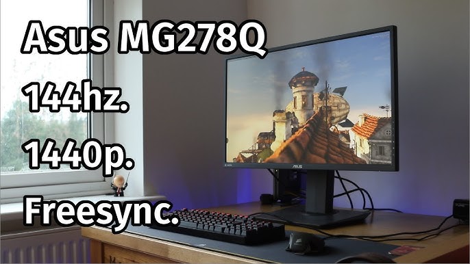  Asus 24 Full HD 1ms 144Hz DP HDMI FreeSync/Adaptive Sync Eye  Care eSports Gaming Monitor Model MG248QR : Electronics