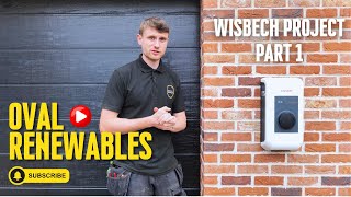 Installing Out First Three Phase Solaredge Ev Charger - Wisbech Project Part 1