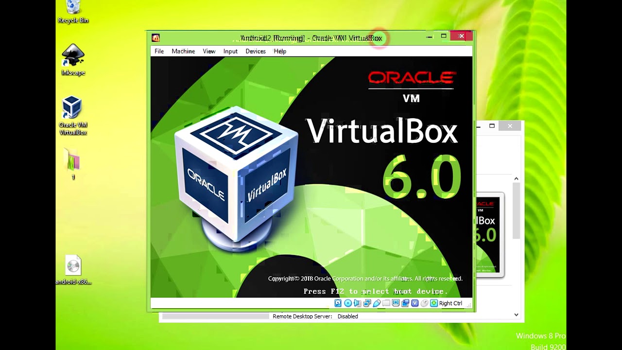 Create New Android 8.1 VM in Virtualbox 6.0 - YouTube