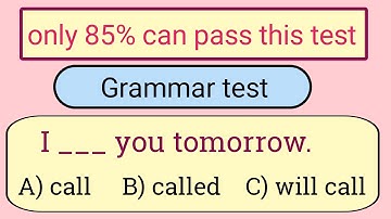 25 Easy English Grammar MCQs | Basic Grammar Test with Answers | Grammar Learning Expert