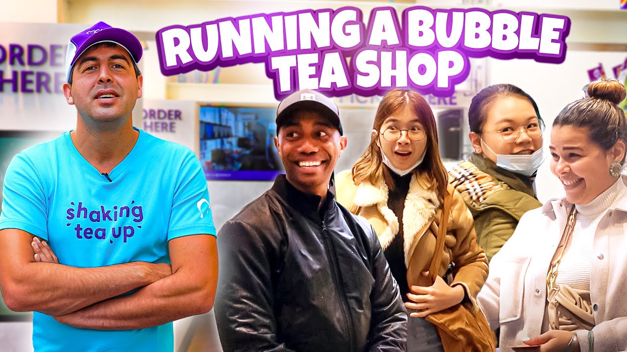 Running a Bubble Tea Shop Using my Language Skills - YouTube