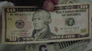 Huge Money Stacks, Racks And Bands - Counting Big Money In The Dominican Republic