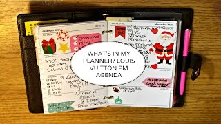 What&#39;s in my planner? Louis Vuitton PM Agenda Setup