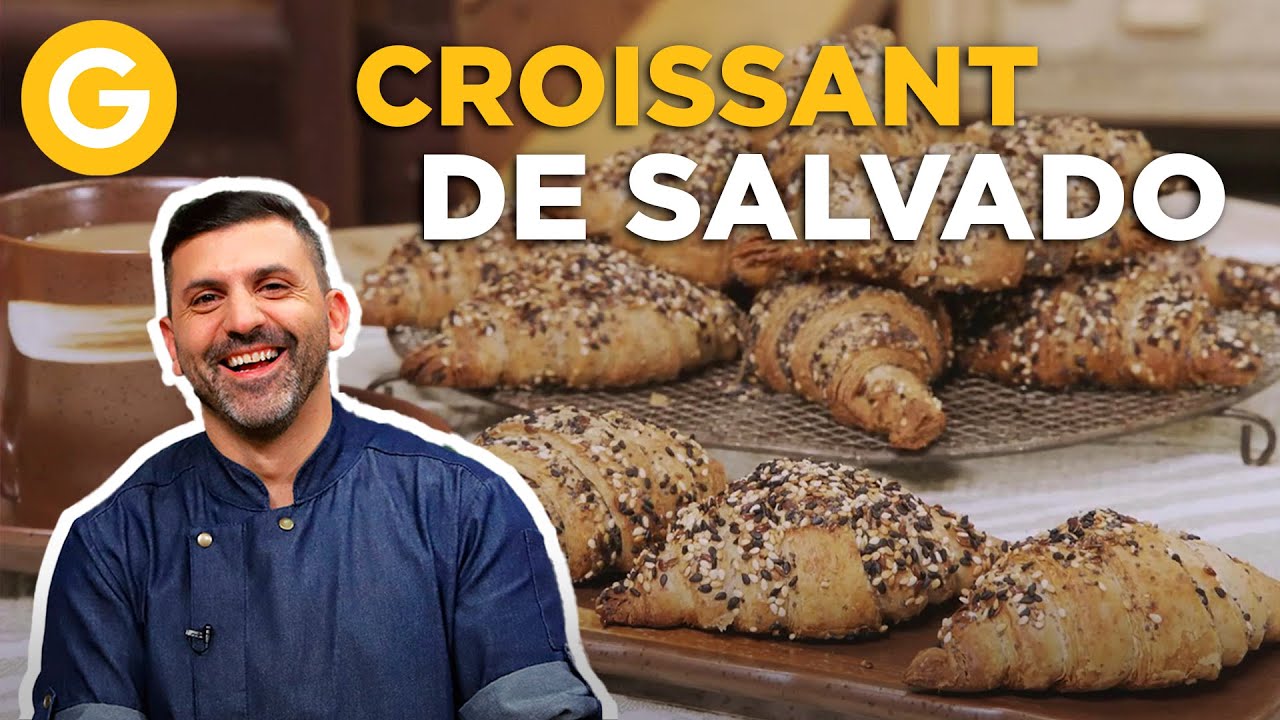 CRUJIENTE y ESPONJOSO CROISSANT de SALVADO 🥐 por Juan Manuel Herrera | El Gourmet