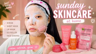 🎀 My Realistic Sunday Self Care Routine At Home || Soft, Clean & Glowy Skin 🌸 screenshot 2