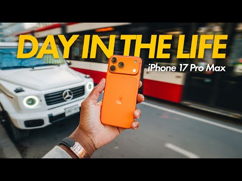 iPhone 17 Pro Max Real Day In The Life Review (Battery & Camera Test)