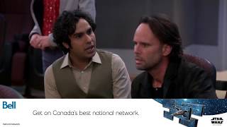 The Big Bang Theory 11x14 Raj meets Nell's Husband Part 2 and Leonard goes crazy