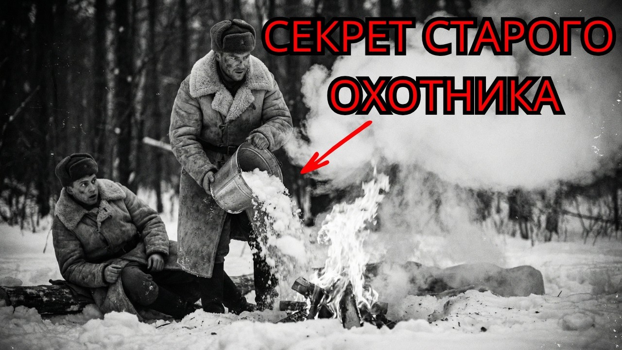 Он бросал СНЕГ в костер… НЕМЕЦКИЕ СНАЙПЕРЫ поняли ошибку слишком поздно