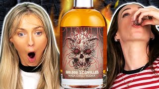 Irish People Try The World's Spiciest Alcohol