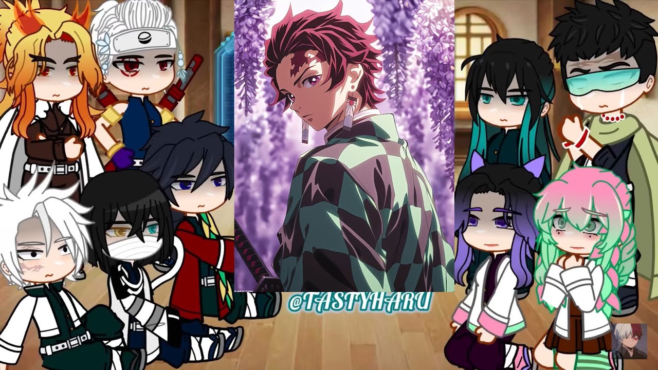 ☀️🌊🗡️ Hashiras React to Tanjiro Kamado! || Full Ver || Gacha React 🇺🇸 