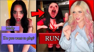 Do NOT PLAY This Tiktok Game...ITS HAUNTED!! (*SCARY*)