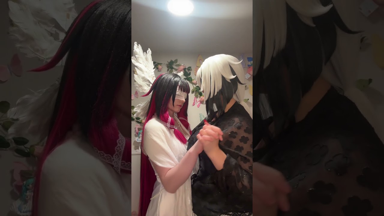 Arlebina | #arlecchino #columbina#genshinimpact#cosplay#hoyocreators #genshin #genshinimpactcosplay