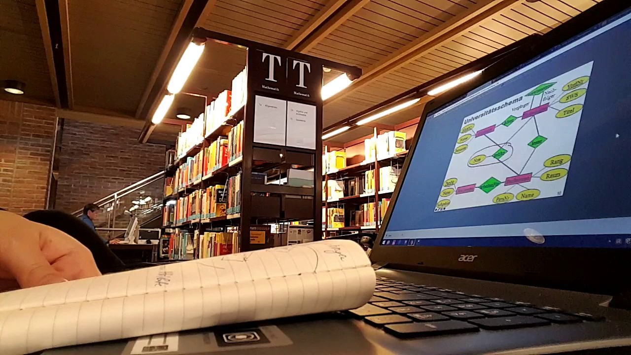 Asmr Library Study ASMR ~Study with me at the library~ Background noises (no talking ...