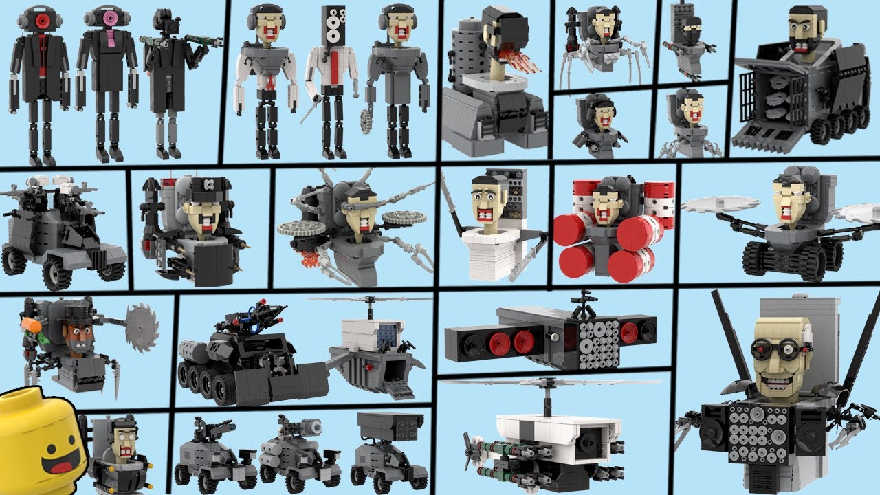 All Skibidi Toilets in LEGO (Mega Tutorial) #2