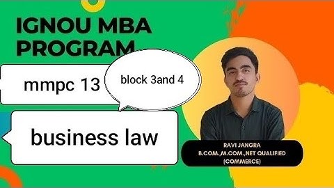 ignou mmpc 13 block 3 and 4 class! ignou mmpc13 important questions class