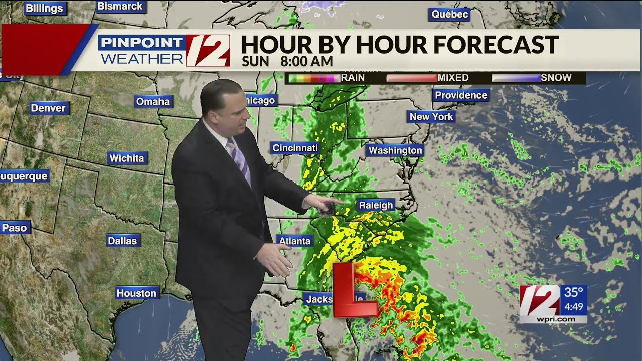 Pinpoint Weather 12 Forecast - YouTube