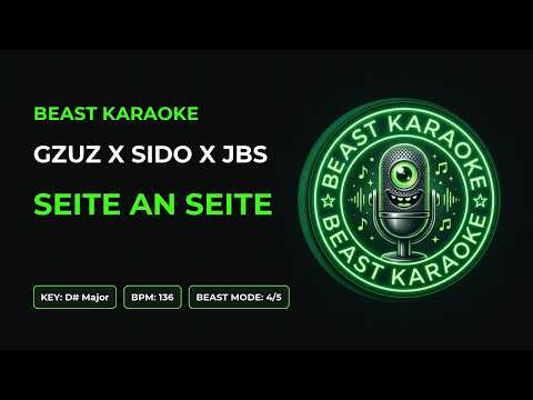 Gzuz x Sido x JBS - Seite an Seite (Karaoke Version) | Beast Karaoke