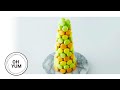 Professional Baker Teaches You How To Make MACARON TOWER!