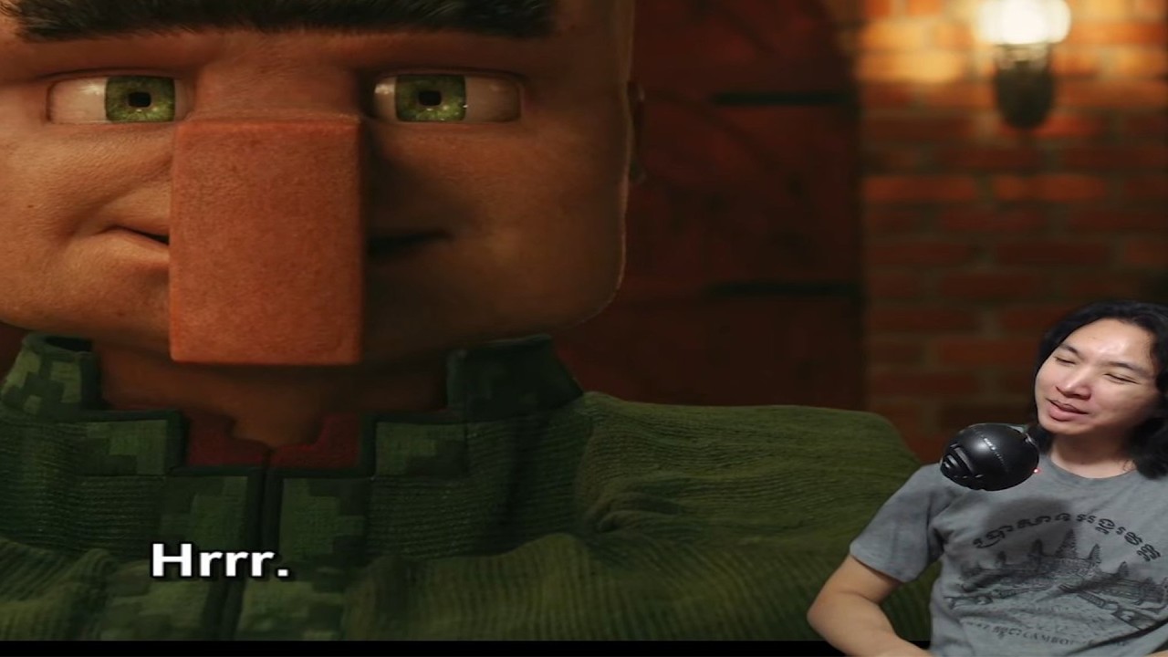 ដាច់ចិត្តមើលរឿងMinecraft