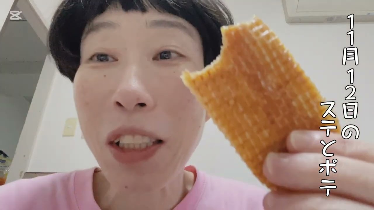 【44歳独身女芸人】11月12日と11月13日のステテコとポテ太郎 #牧野ステテコ #バター  #ビール