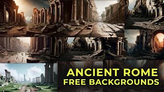 Ancient-Rome - Environment Backgrounds Pack 100% Free