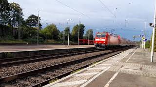 Zug Durchfahrt in Hasbergen 29.9.2021 (Trainspotting)