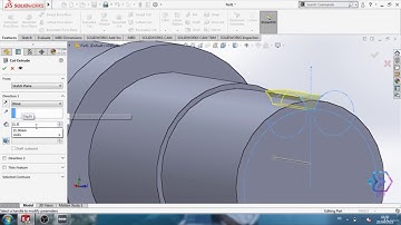 Part 3   Shaft of Differential Gear Box of a Car Using Solidworks
