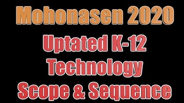 Mohonasen 2020 Updated K-12 Technology Scope and Sequence