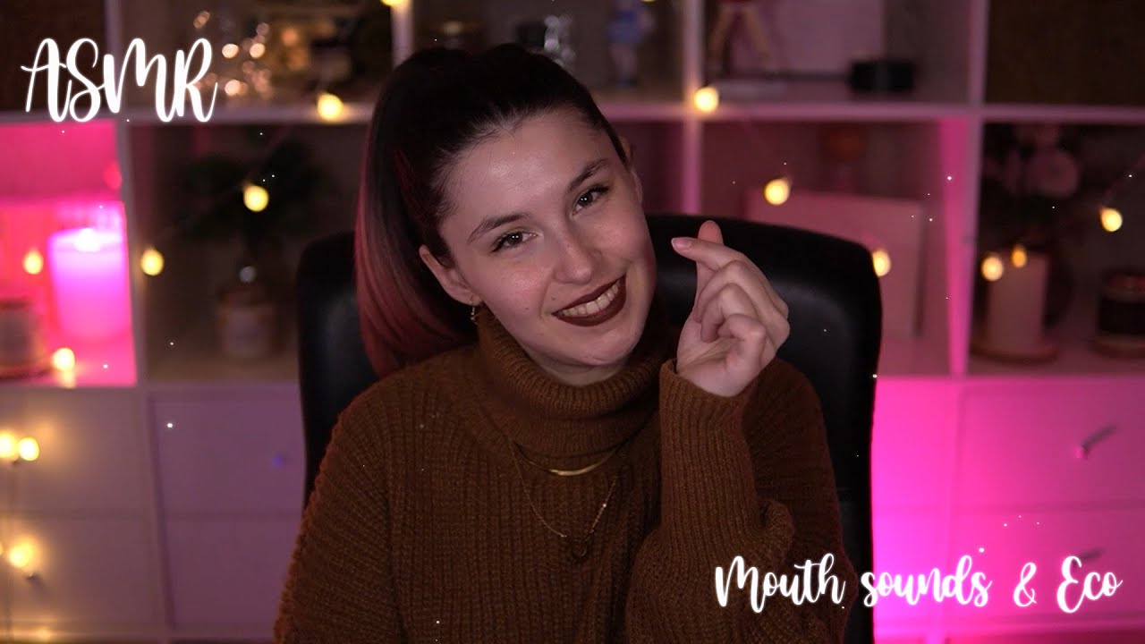 ASMR NO TALKING | Mouth sounds EXTREMADAMENTE intensos con eco | Headrec