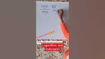 How can I simplify #logarithm ? #viral